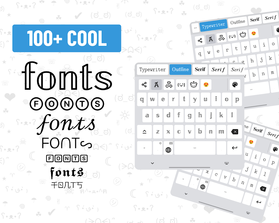 Fonts Keyboard Mod Screenshot1