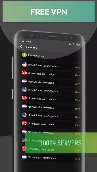 Free VPN- The Best Secure VPN Proxy for Android Screenshot1