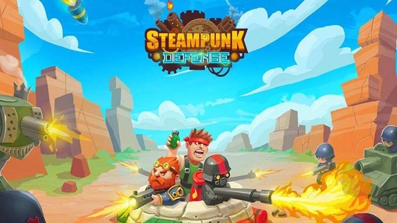 Steampunk Defense Screenshot1