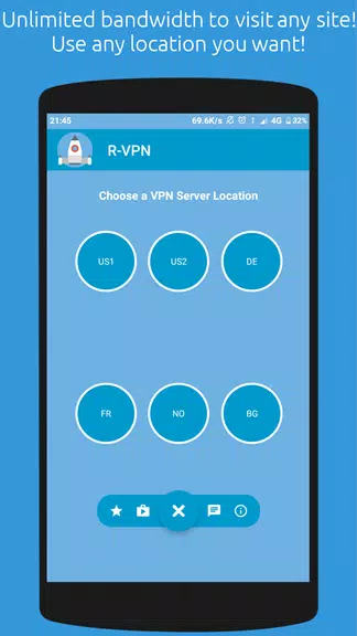 R-VPN – Secure VPN For Android Screenshot3