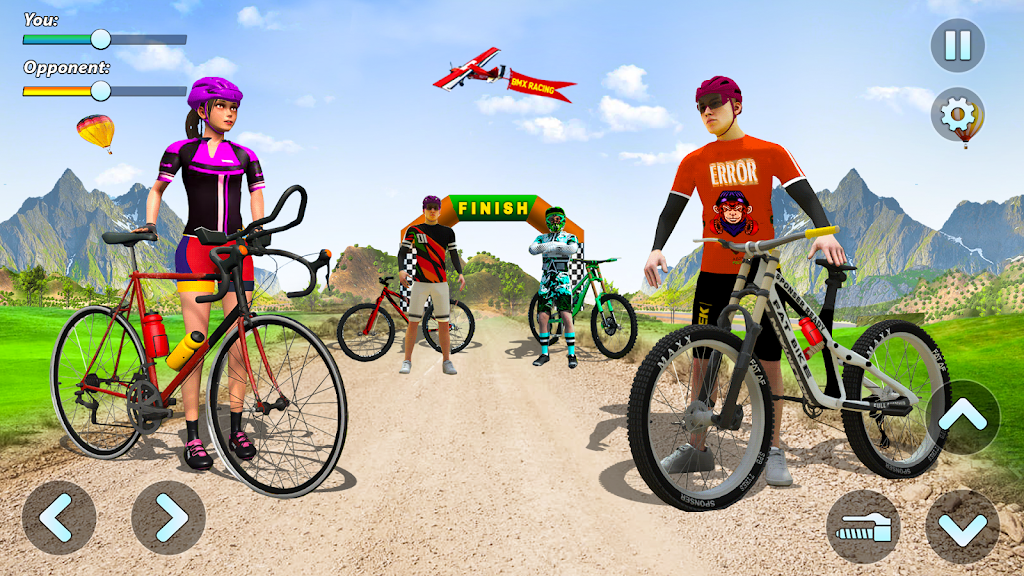 BMX Cycle Race: Cycle Stunts Screenshot1