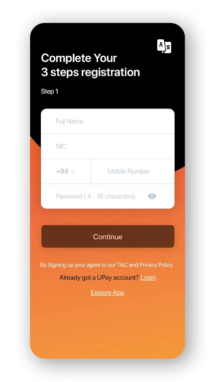 UPay - Sri Lanka's Payment App Screenshot2