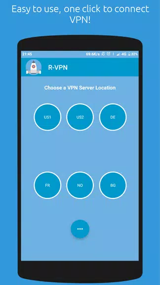 R-VPN – Secure VPN For Android Screenshot2