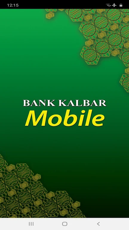 Mobile Banking Bank Kalbar Screenshot1