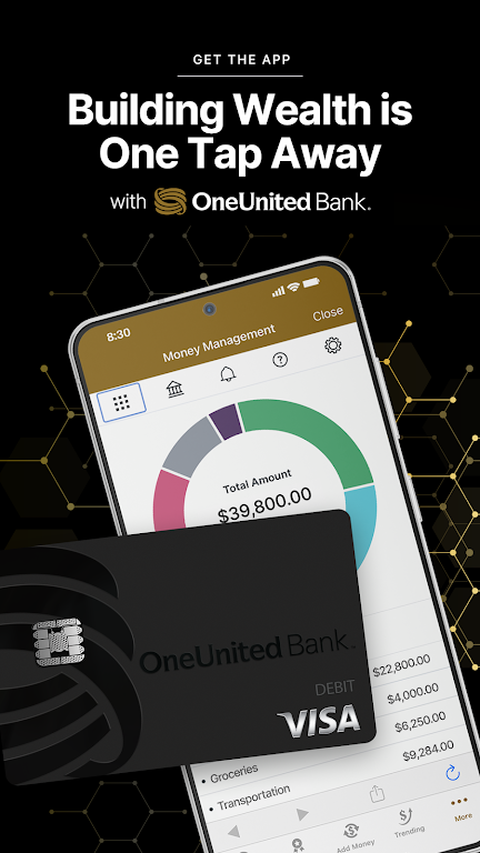 OneUnited Bank Mobile Banking Screenshot1