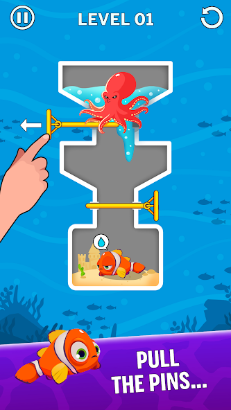 Water Puzzle - Fish Rescue Mod Screenshot1