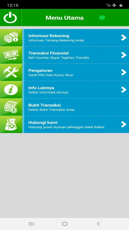 Mobile Banking Bank Kalbar Screenshot3