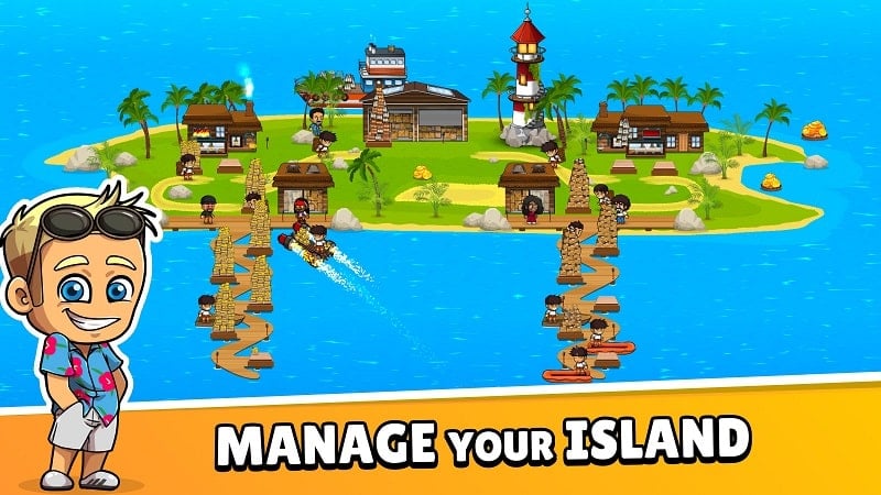 Idle Paradise: Island Empire Screenshot1