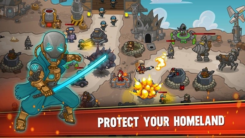 Steampunk Defense Screenshot4