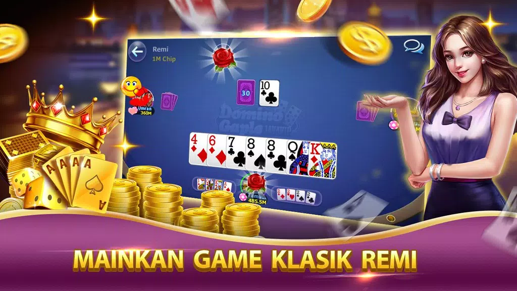 Remi Online Card Indonesia Screenshot3