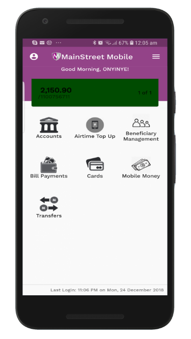 MAINSTREET MFB MOBILE BANKING Screenshot4