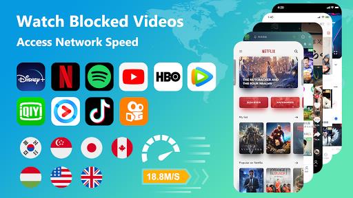 VPN Free - Unlimited Proxy & Fast Unblock Master Screenshot1