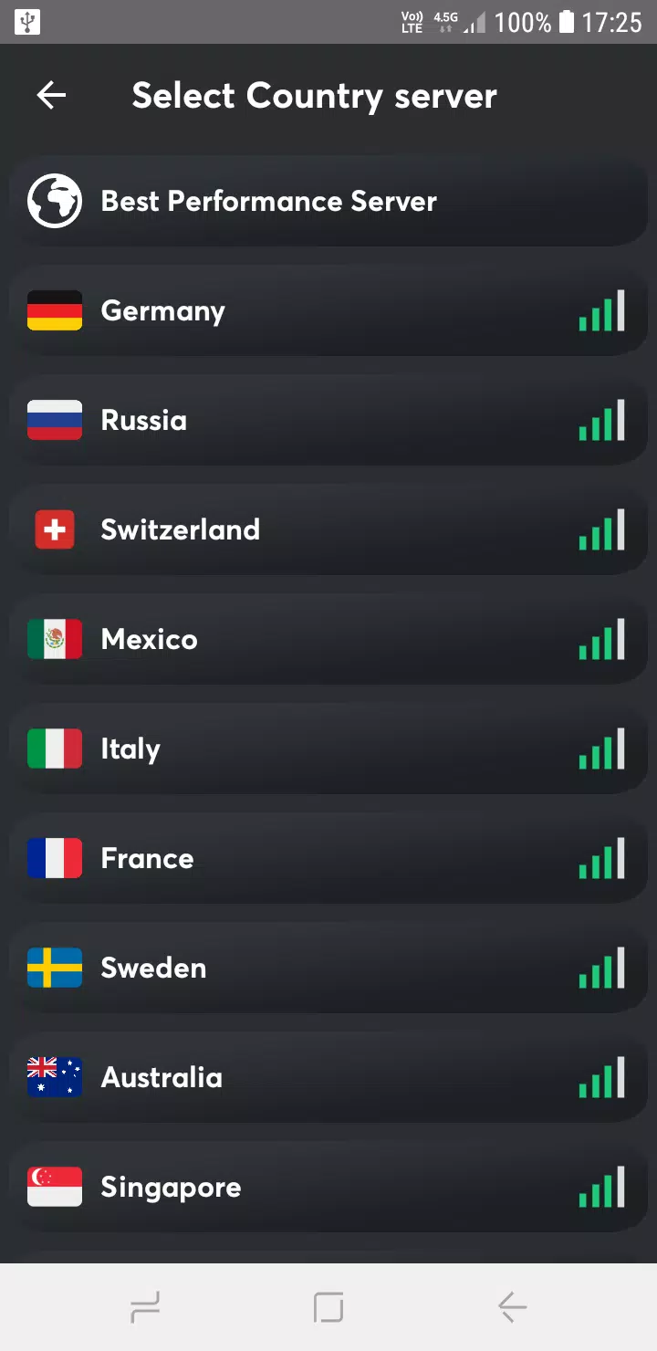 Carbon Free VPN Client Screenshot3