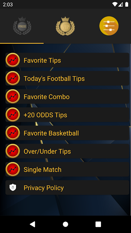 Favorite Betting Tips Screenshot2