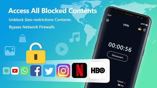 VPN Free - Unlimited Proxy & Fast Unblock Master Screenshot3