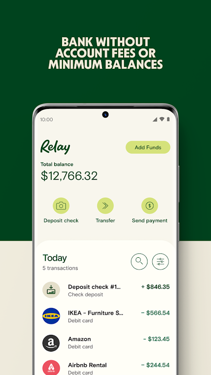 Relay | Business Banking Screenshot1