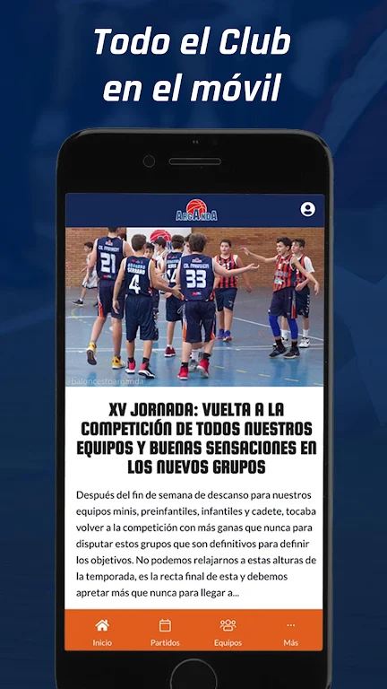 Baloncesto Arganda Screenshot1