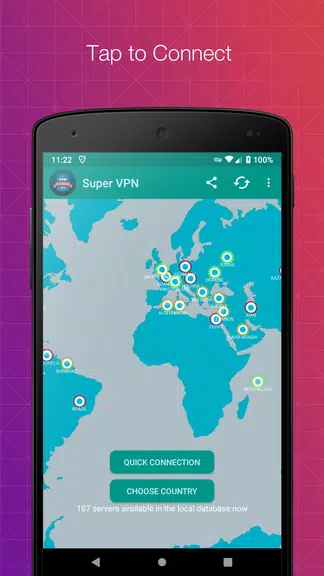 Super VPN Free | Hotspot Shiel Screenshot1