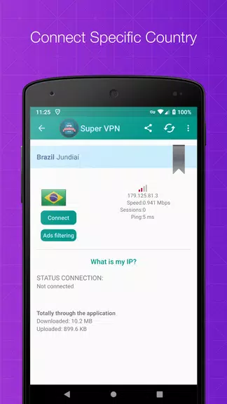 Super VPN Free | Hotspot Shiel Screenshot3