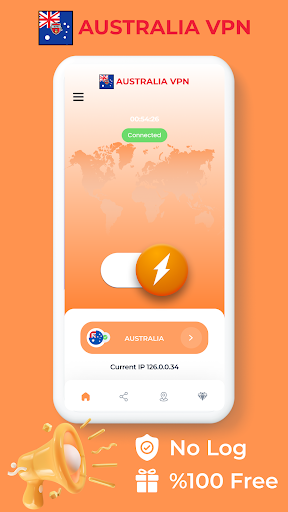 Australia VPN - Private Proxy Screenshot1