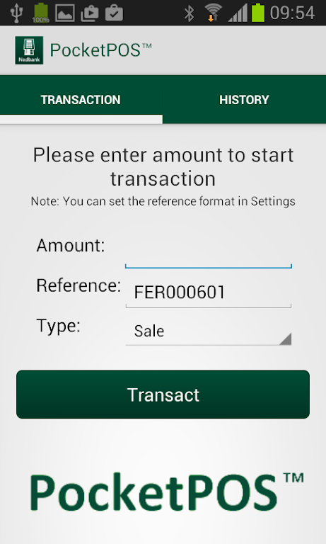 Nedbank PocketPOS™ Screenshot3