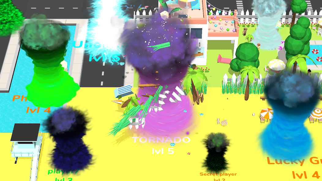 Holein Tornado io eating game Mod Screenshot3