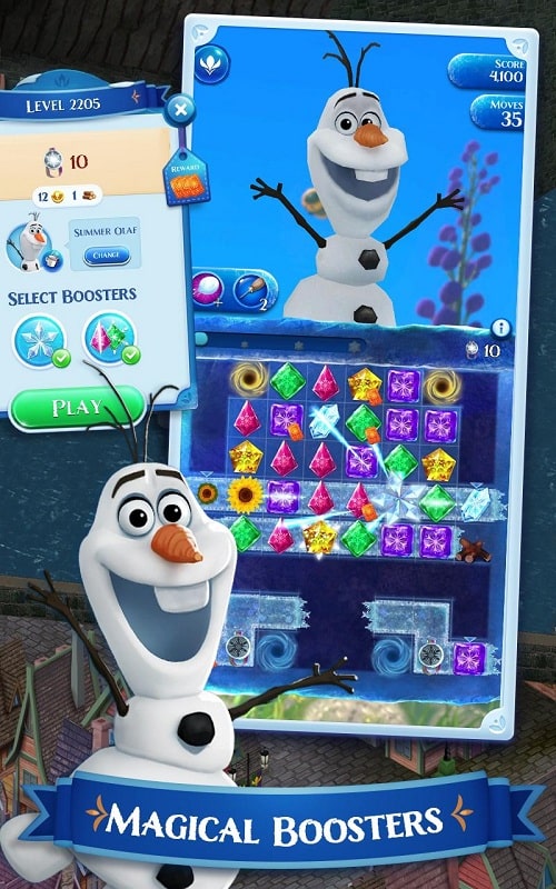 Disney Frozen Free Fall Screenshot3