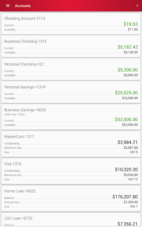 German American Mobile Banking Screenshot1