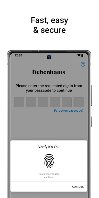 Debenhams Credit Card Screenshot4