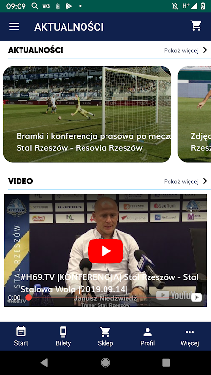 Stal Rzeszów Screenshot1