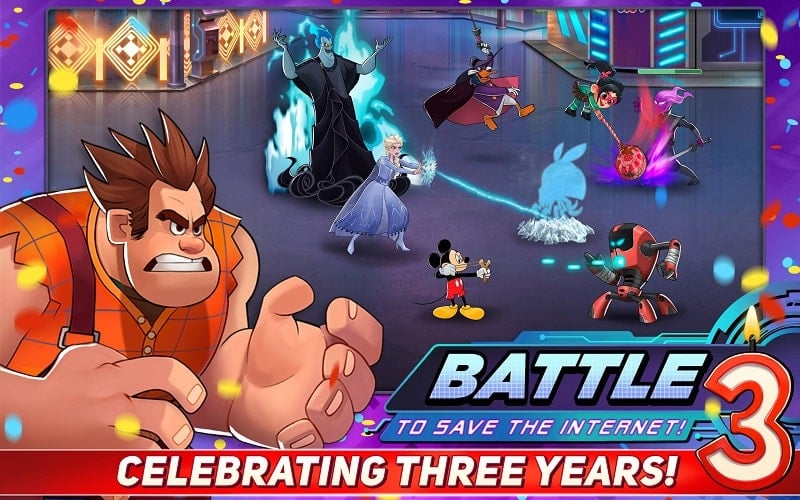 Disney Heroes: Battle Mod Screenshot2