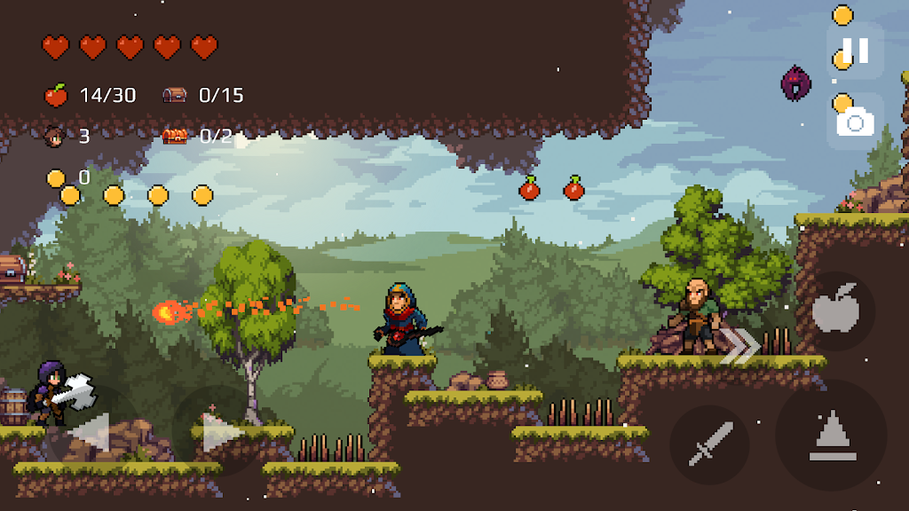 Apple Knight: Action Platformer Screenshot2