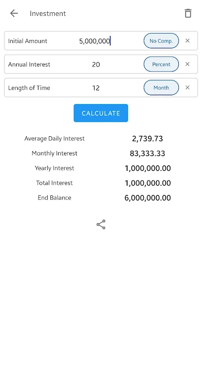 FCalc: Financial Calculator Screenshot2