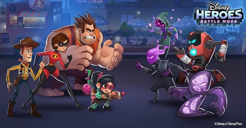 Disney Heroes: Battle Mod Screenshot1