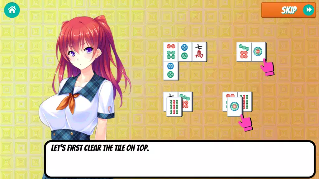 Pretty Girls Mahjong Solitaire Screenshot2