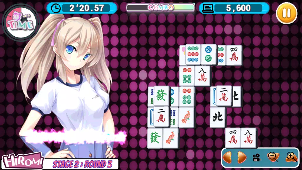 Pretty Girls Mahjong Solitaire Screenshot1