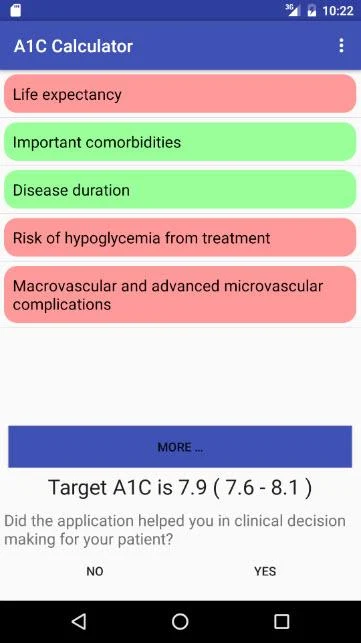 A1c Calculator Screenshot1