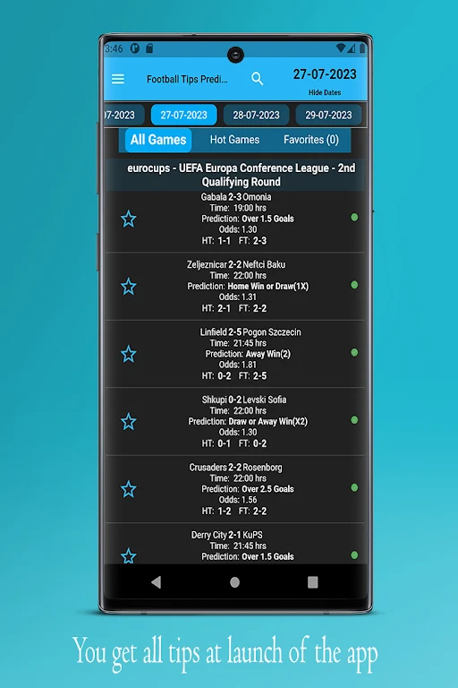 Football Tips Predictions Screenshot2