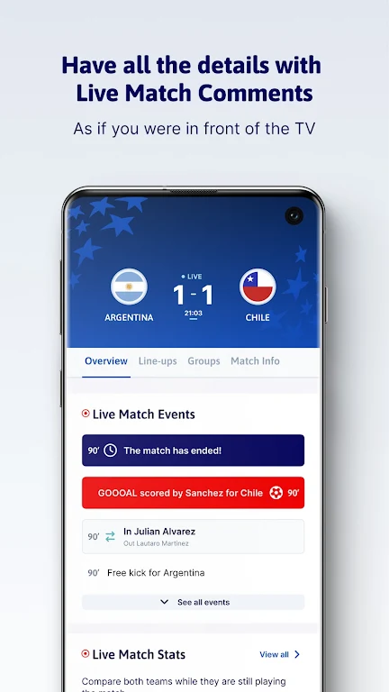 Cup 2024 America Scores Screenshot3