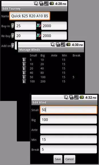 Home Poker Tools - Clock Screenshot3