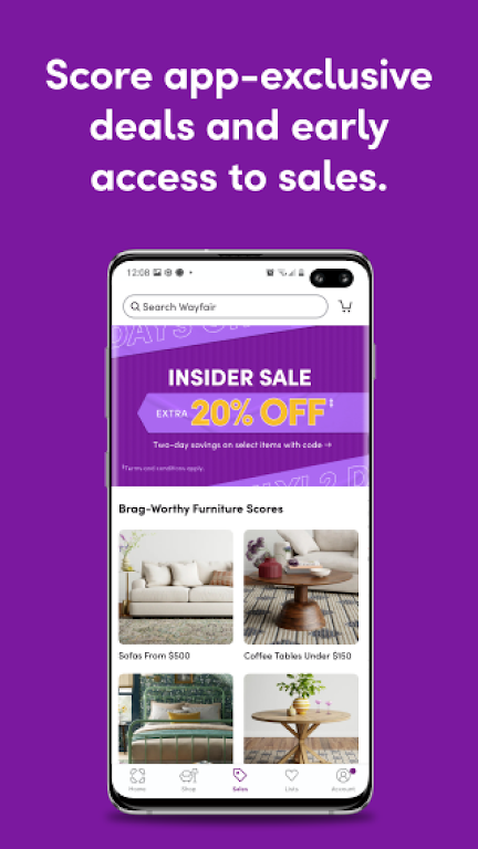 Wayfair Screenshot1