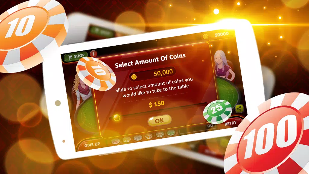 7 Up & 7 Down Poker Game Screenshot3