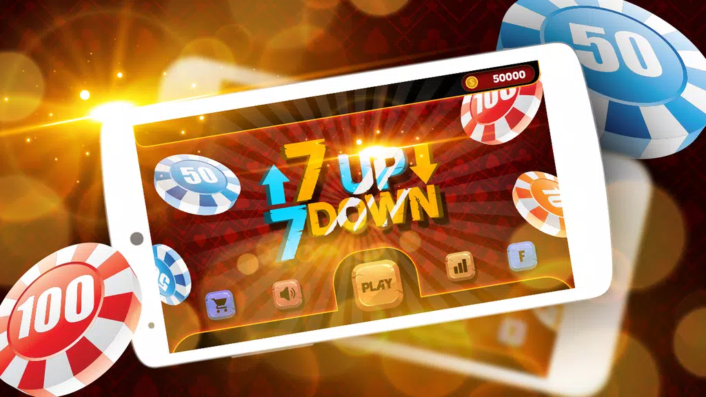 7 Up & 7 Down Poker Game Screenshot1