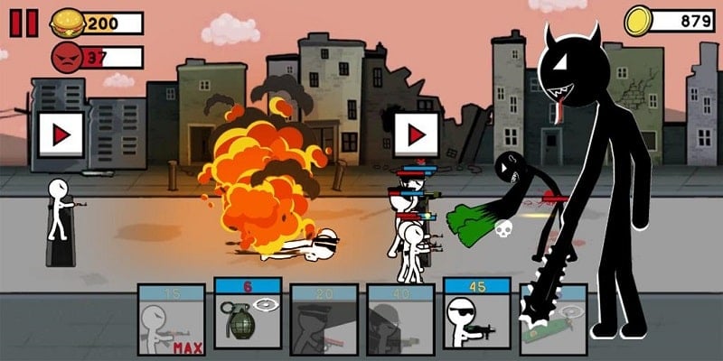 Stickman Army: World War Legacy Fight Screenshot2