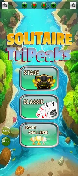 Solitaire TriPeaks: Cards Game Screenshot1