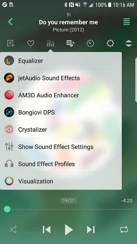 jetAudio HD Music Player Plus Screenshot1