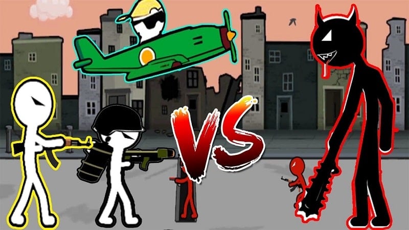 Stickman Army: World War Legacy Fight Screenshot1