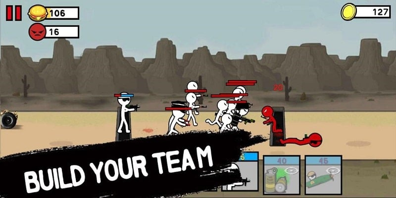 Stickman Army: World War Legacy Fight Screenshot4