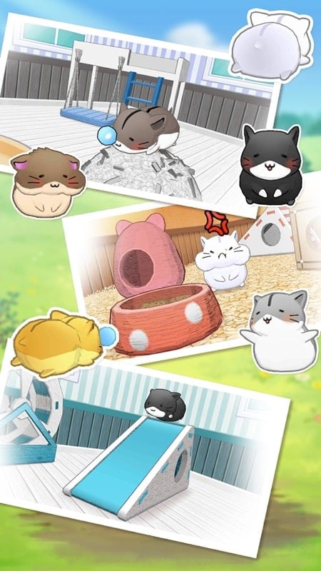 Hamster Life match and home Screenshot3