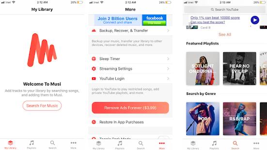 Musi : Simple Music Streaming Advice Screenshot1